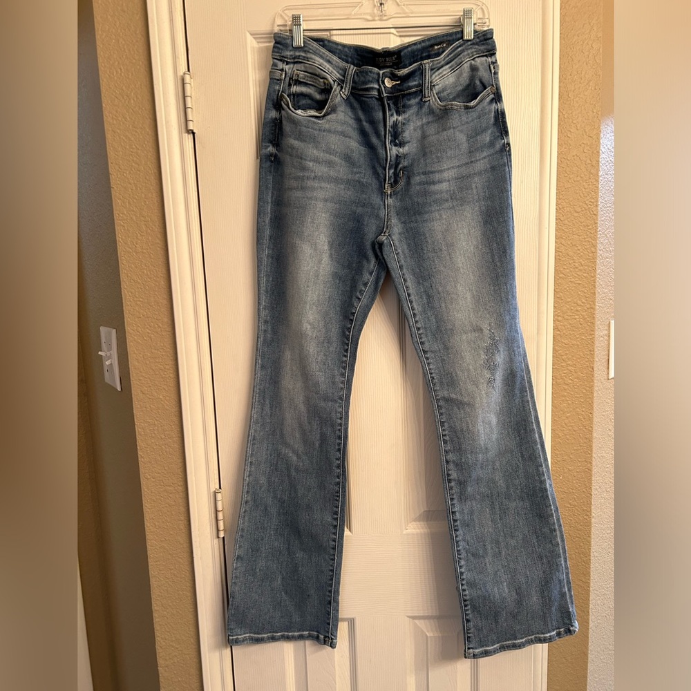 Judy Blue Boot Cut jeans.  Worn once but decided they are too long.